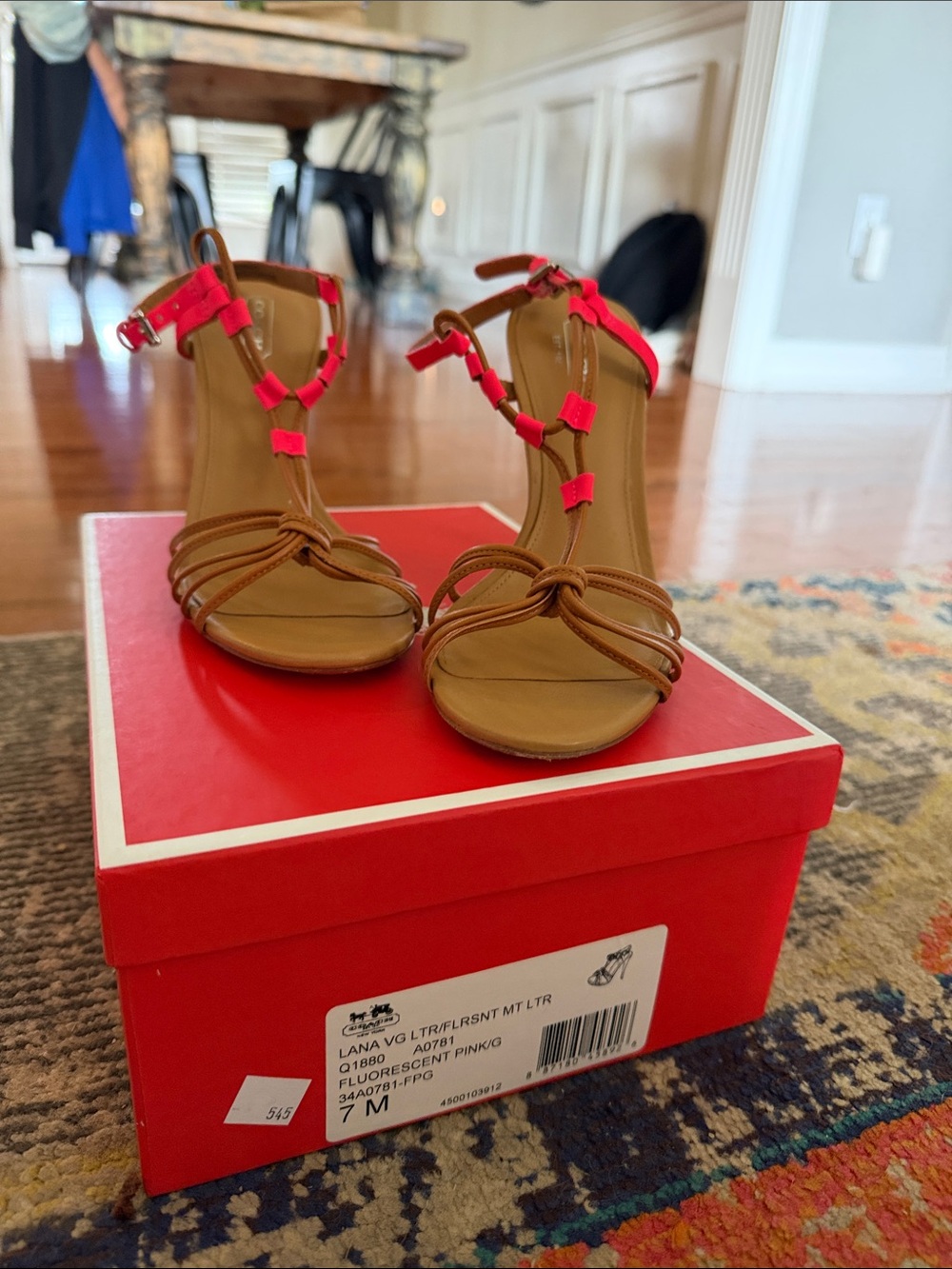 LIKE NEW Coach Lana Heels size 7
